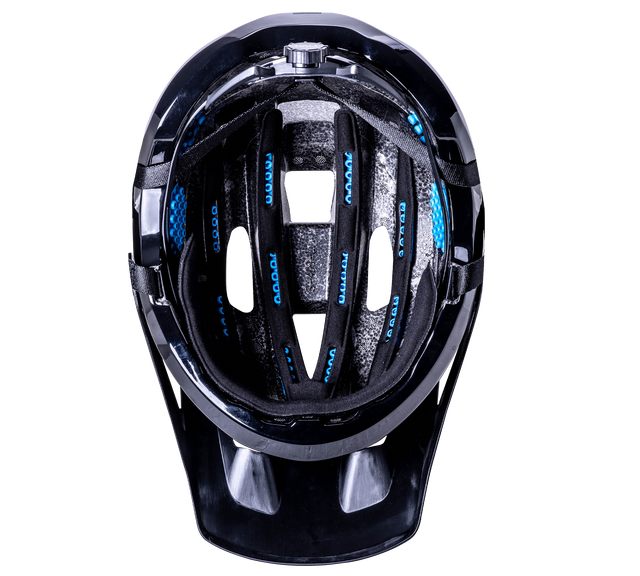 Kali Cascade Solid Mat/Gloss Black - Cykelhjelm