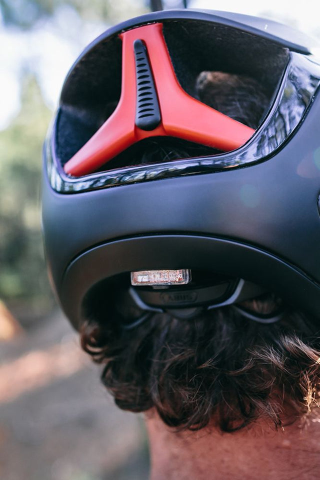 Abus Cykelhjelm Montrailer Quin, polar white