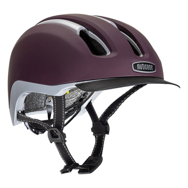Nutcase Vio Adventure Plum MIPS - Cykelhjelm