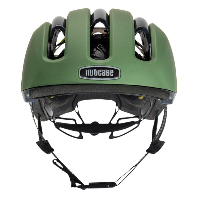 Nutcase Vio Adventure Bahous Green MIPS - Cykelhjelm