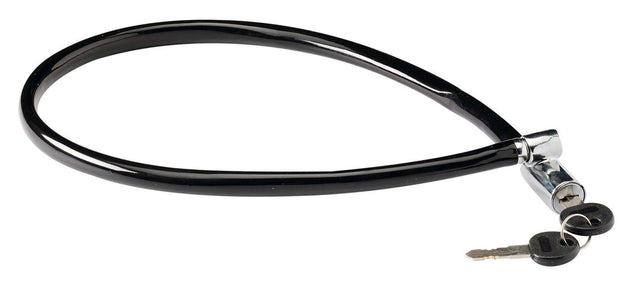 Kabellås Bike Attitude 5 mm x 60 cm Sort M/Nøgle