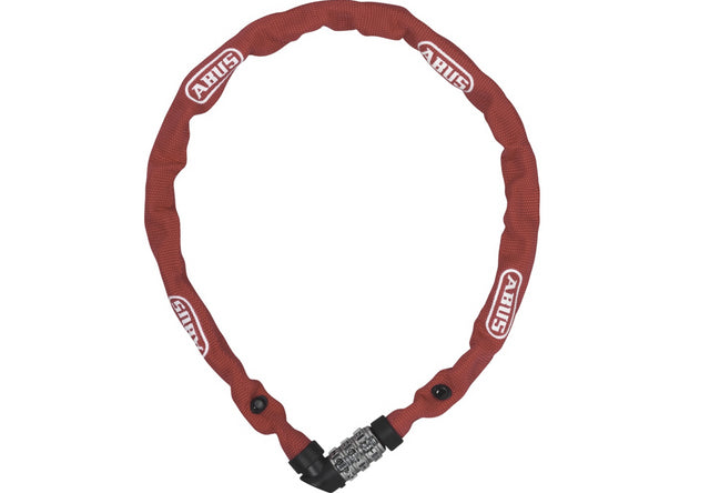 Abus Web-color kædelås m. kode orange ,110 cm.
