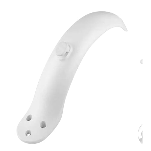 Bagskærm til Xiaomi M365 el-løbehjul i hvid