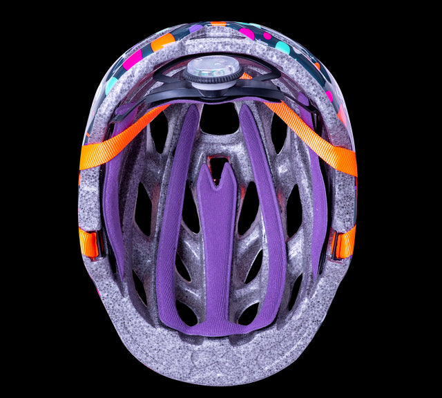 KALI Chakra Child Lighted børnehjelm med Confetti design