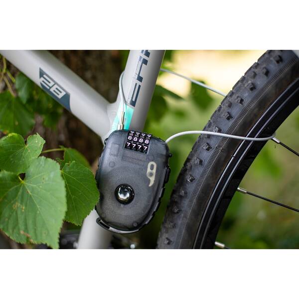 Hjelmlås M-wave Smart sort