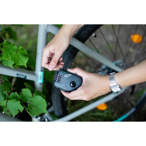 Hjelmlås M-wave Smart sort