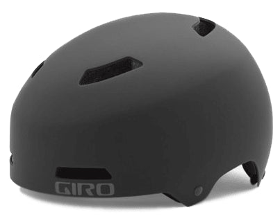 Mat sort Giro Quarter FS cykelhjelm