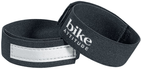 Bike Attitude refleksbånd (sæt), sort