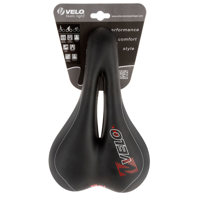 VELO Plush Gel D2 touring-sadel - cykelsadel