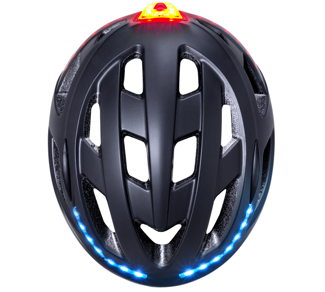 Kali Central Lit Sort Mat - Cykelhjelm