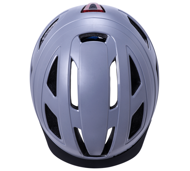 Kali Cruz i Grå Mat - Cykelhjelm