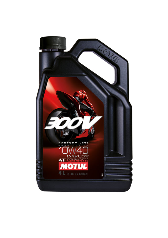 Motul 300V Factory Line 4T 10W40 4L – billede 1