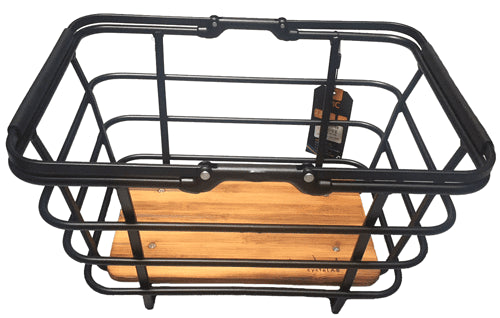 Sort Atran Epic Shopper AVS Front cykelkurv