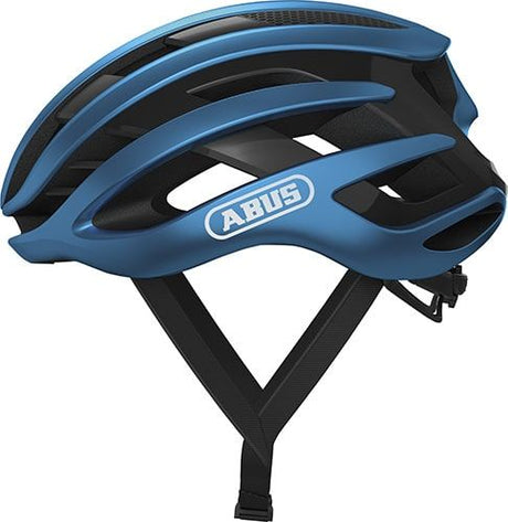 Steel Blue Airbreaker cykelhjelm fra Abus
