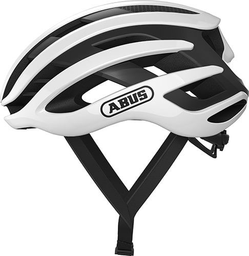 Polar White Airbreaker cykelhjelm fra Abus