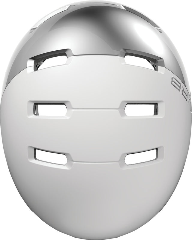 Abus Skurb ACE silver white - Cykelhjelm