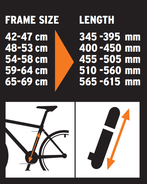 SKS VX 5 cykelpumpe - stelpumpe - 565-615 mm