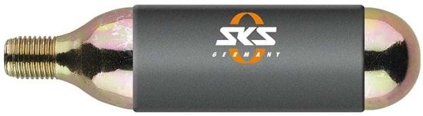 SKS patroner co2 16g til Airgun/Airbuster- med gevind - 2 stk