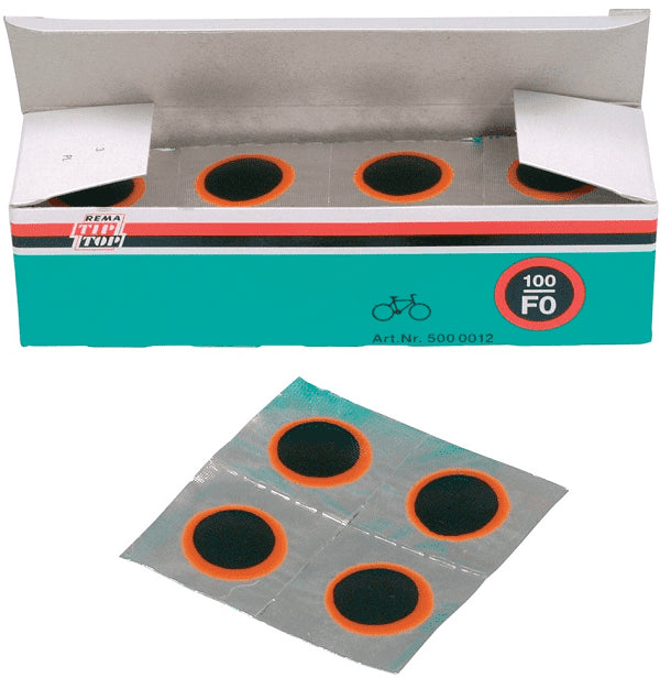 Tip Top Ø16 mm lapper til lapning af cykeldæk