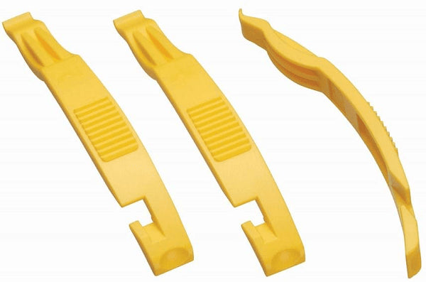 Bike Attitude dækjern til lapning og udskiftning af slange (sæt), gul