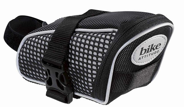 Bike Attitude sadeltaske m. refleks - 1.2L, 3M