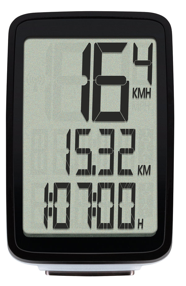 Sigma Pure 1 ATS trådløs cykelcomputer, sort/hvid