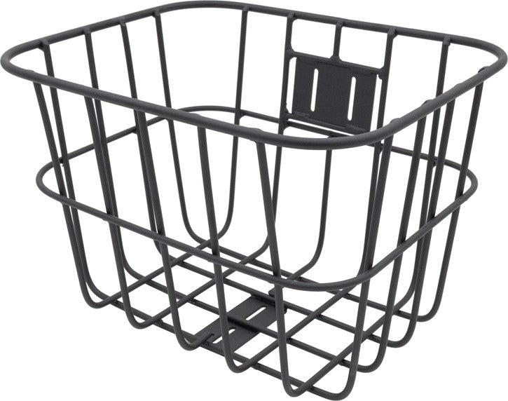 Bike Attitude frontkurv alu 37x29,5x26cm inkl. tilbehør matsort