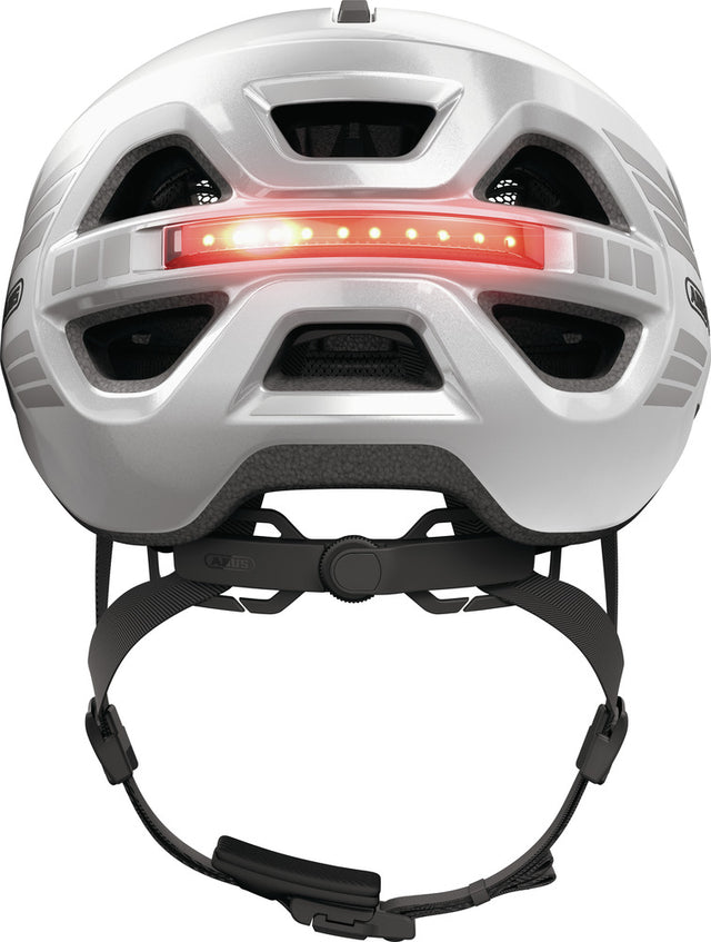 Abus Urban-I 4.0 signal silver - cykelhjelm
