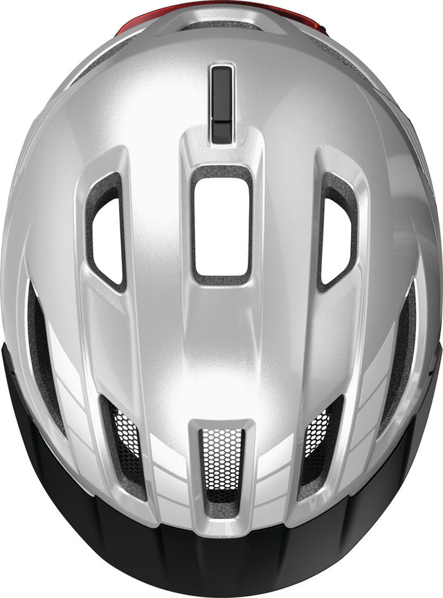 Abus Urban-I 4.0 signal silver - cykelhjelm