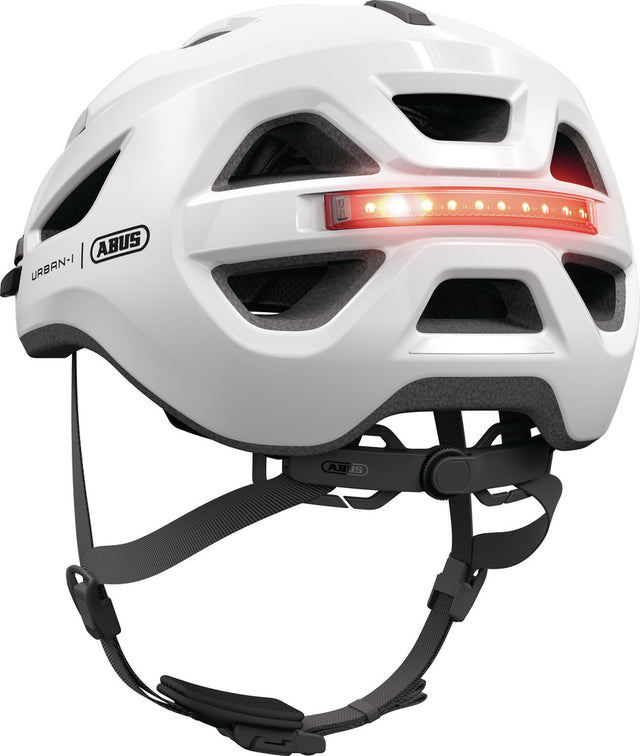 Abus Urban-I 4.0 shiny white - cykelhjelm