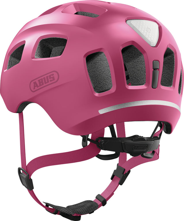 Abus Youn-I 2.0 mono red - Cykelhjelm