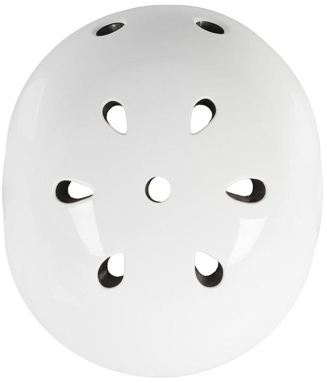 Ventura skaterhjelm, blank hvid