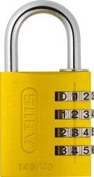 ABUS Kodehængelås 145/40 Gul Blister