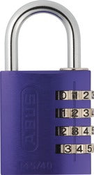 ABUS Kodehængelås 145/40 Lilla Blister