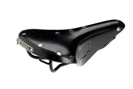 Brooks B17 Standard retro læder cykelsadel, sort