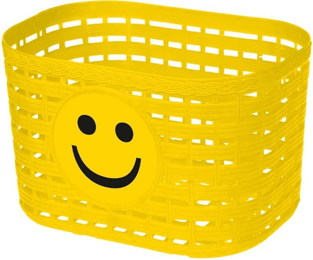 Cykelkurv med smiley til børn