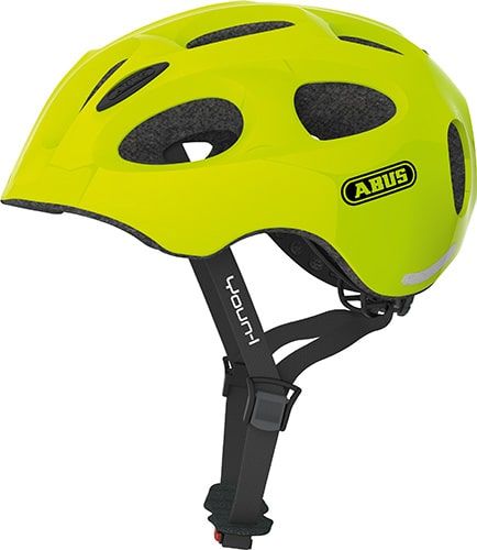 Neon Yellow Youn-I juniorhjelm fra Abus