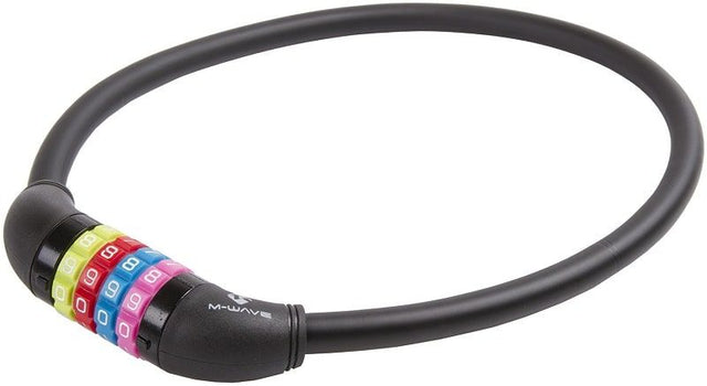 M-Wave DS 12.6,5 cykellås med kode, sprt