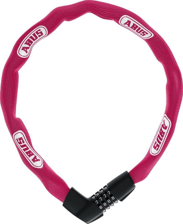 Tresor 1385 kædelås fra Abus m. kode, Coral