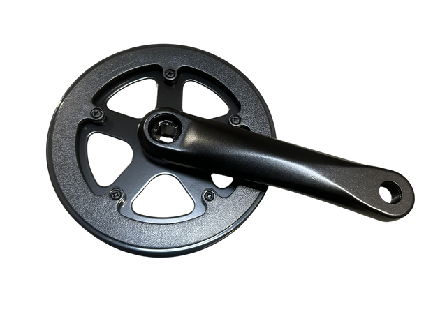 Mixbike Kranksæt Pro 36T 152mm 3/32” Alu Sort – billede 1