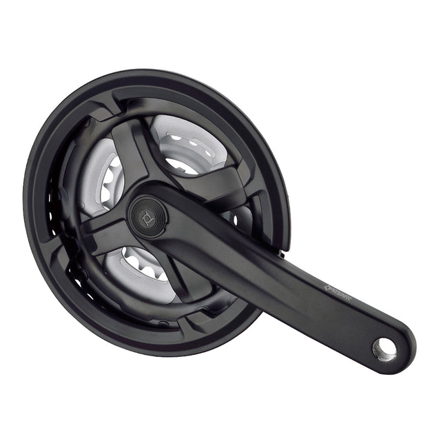 Mixbike Kranksæt 6/7/8-sp 42/34/24T 152mm Alu Sort – billede 1