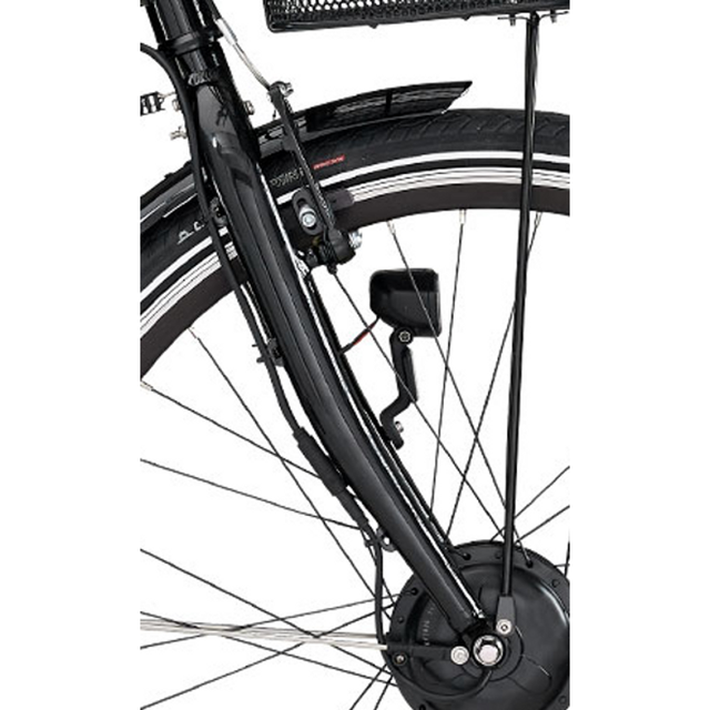 Bafang Forgaffel Alu, V-Brake, Nova IV Sort 26" – billede 1