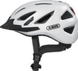 Abus Urban-I 3.0 polar white cykelhjelm m. LED-baglygte