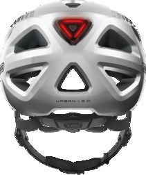 Abus Urban-I 3.0 Signal orange cykelhjelm m. LED-baglygte