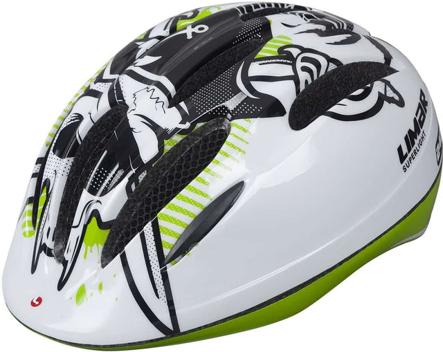 Limar 242 Pirate Green Cykelhjelm Børn m/lys