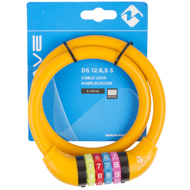 Hvid Kodelås til cykel 12 x 650mm