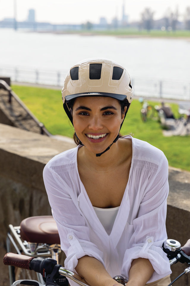 Abus Hyban 2.0 chrome rosé - Cykelhjelm