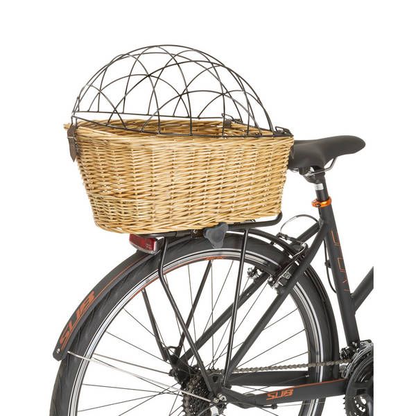 M-Wave Top Wicker Hunde Cykelkurv Bagerst - Rattan
