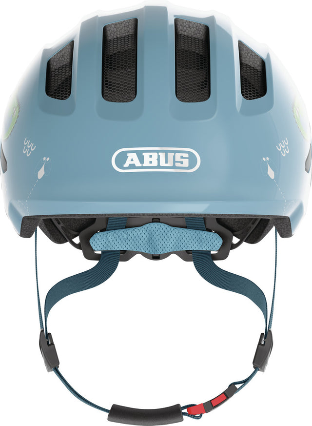 Abus Smiley 3.0 blue croco - børne cykelhjelm