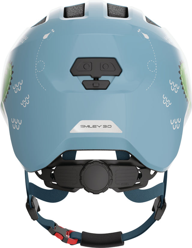 Abus Smiley 3.0 blue croco - børne cykelhjelm